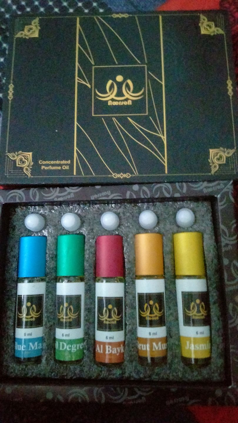 Customer photo review of Silver Combo (05 x 06Ml : Pack of 05)