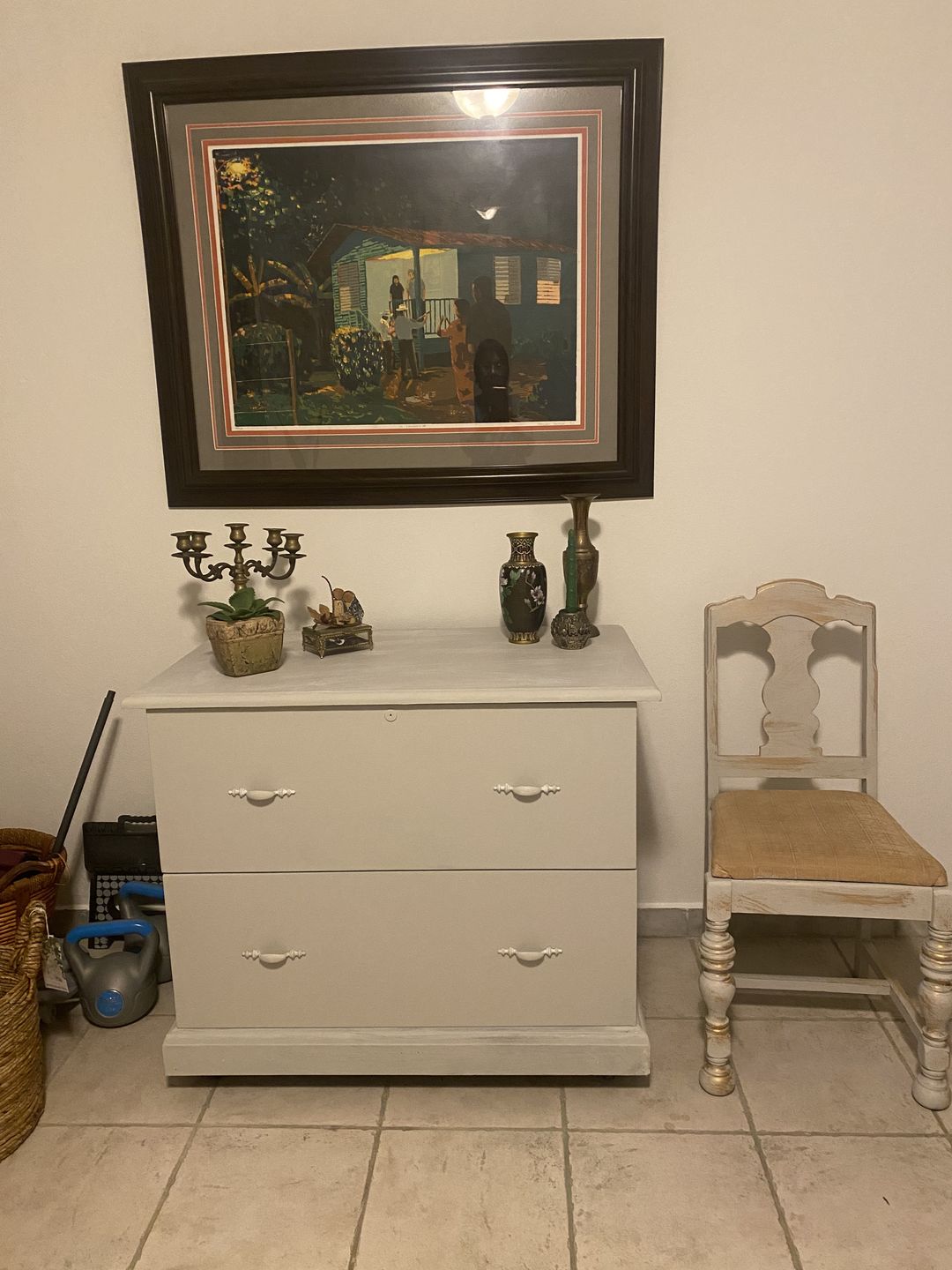 Customer photo review of Luxe Grey - One Step Paint