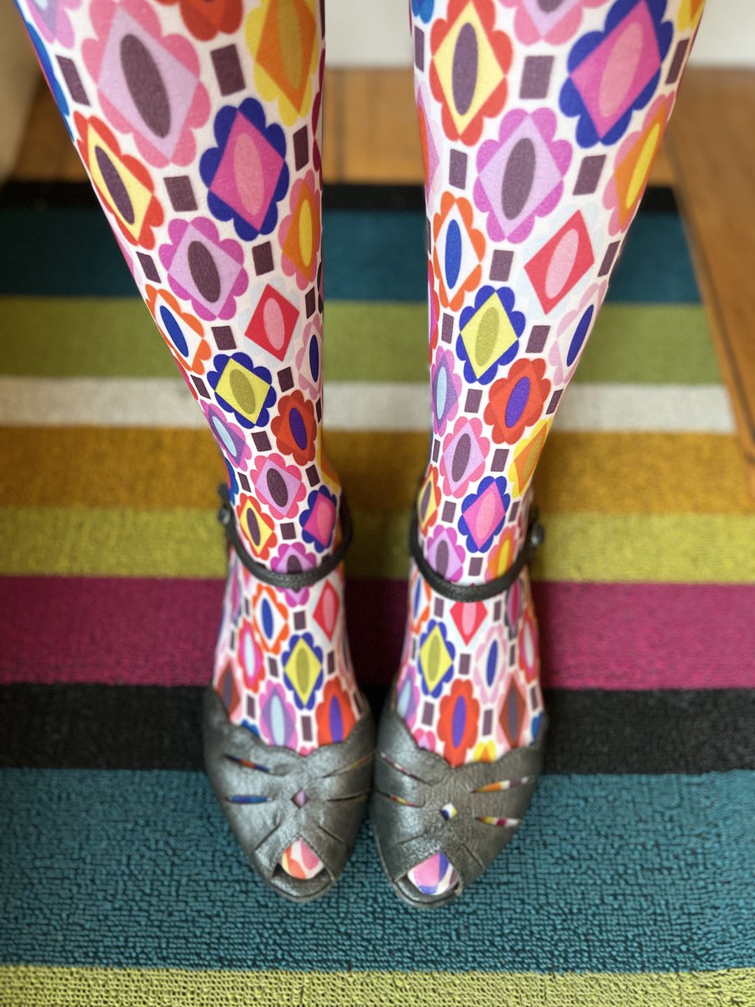 Customer photo review of COCO tights Gems Blush