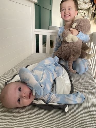 Customer photo review of Zipper Sleeper - Daydream