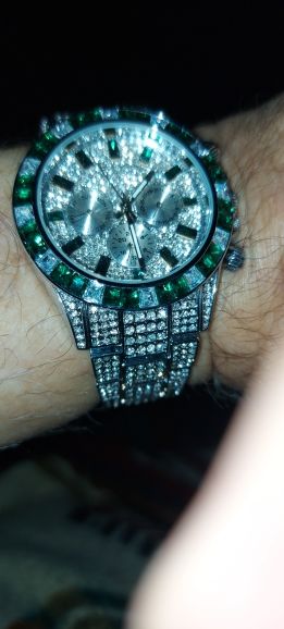 Customer photo review of Diamond & Gemstone Watch