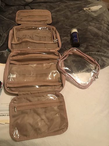 Customer photo review of The Space Saver Pro Bonchemin Hanging Toiletry Bag