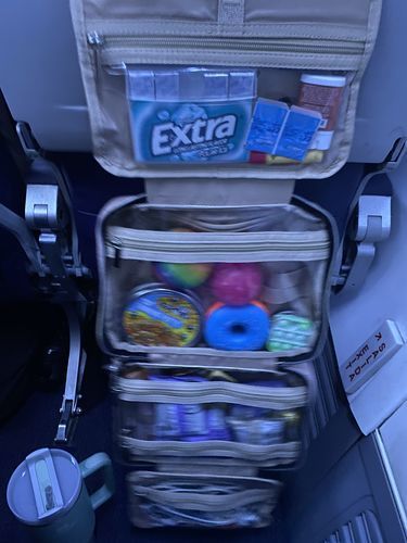 Customer photo review of The Space Saver Hanging Toiletry Bag
