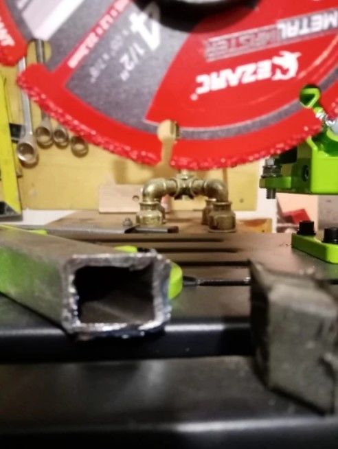 Customer photo review of Diamond Metal Cutting Wheel For Rebar/Steel/Iron/Inox