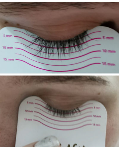 Customer photo review of Toplash eyelash and eyebrow growth serum — 3ml
