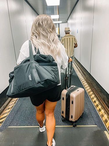 Customer photo review of Zoraesque Weekender Duffle Bag