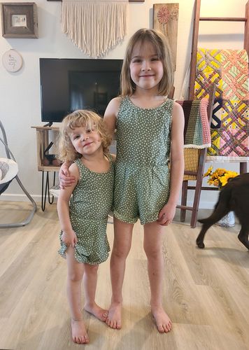 Customer photo review of honey swim romper