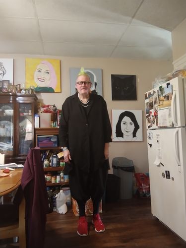 Customer photo review of Bloomers Cropped Trousers