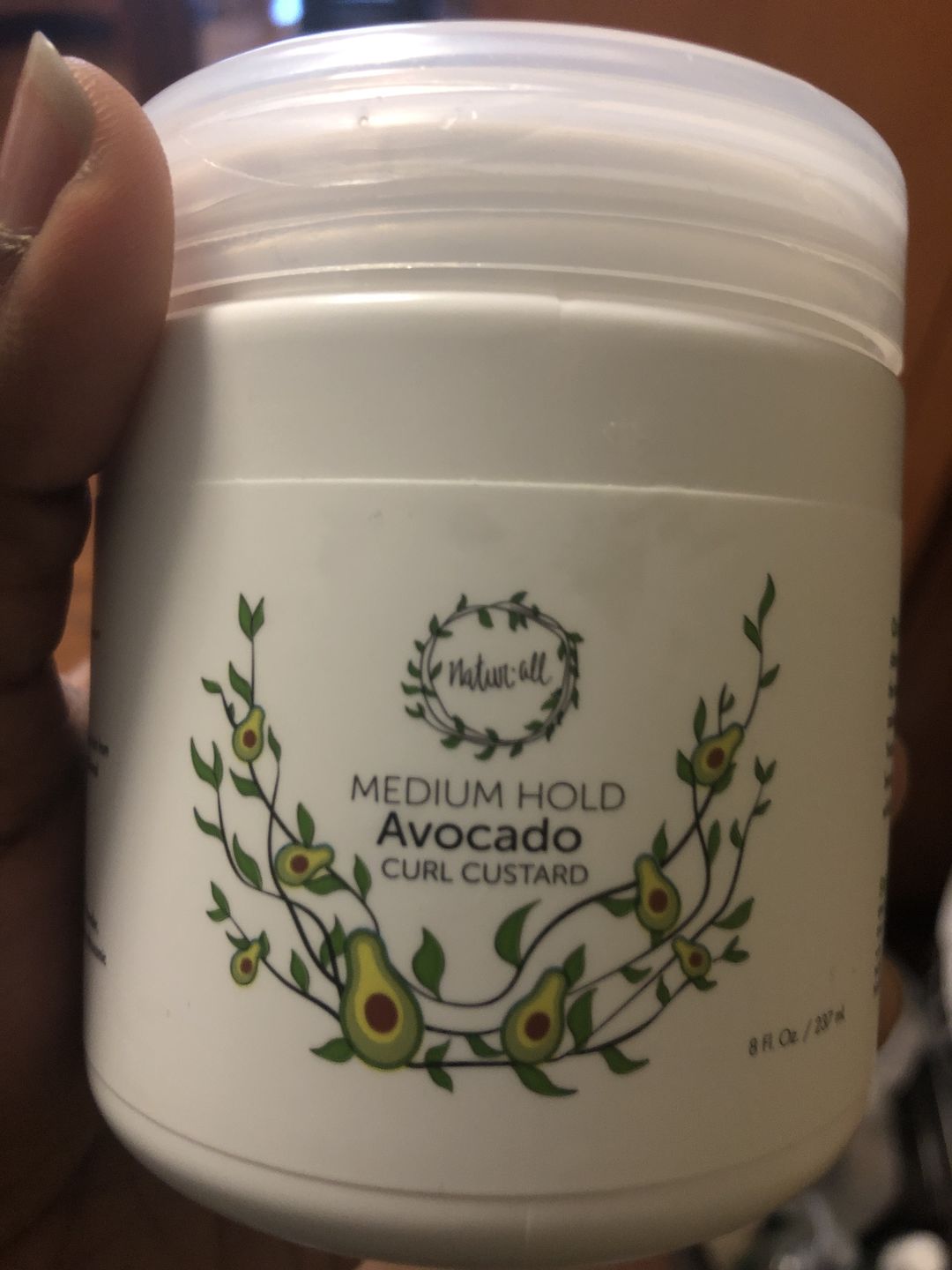 Customer photo review of Hydrating Custard