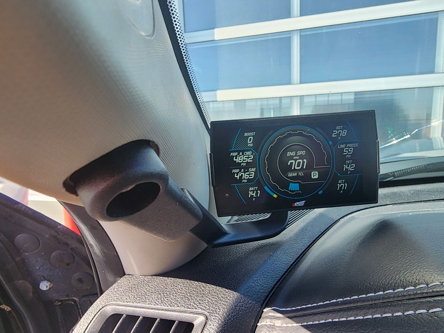 Customer photo review of Universal Edge INSIGHT CTS3 MONITOR (84130-3)