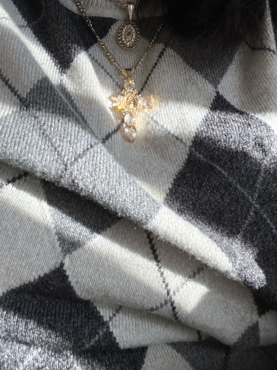 Customer photo review of Virgen Mary Cross