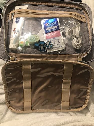 Customer photo review of The Space Saver Pro Bonchemin Hanging Toiletry Bag