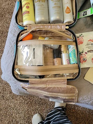 Customer photo review of The Space Saver Hanging Toiletry Bag