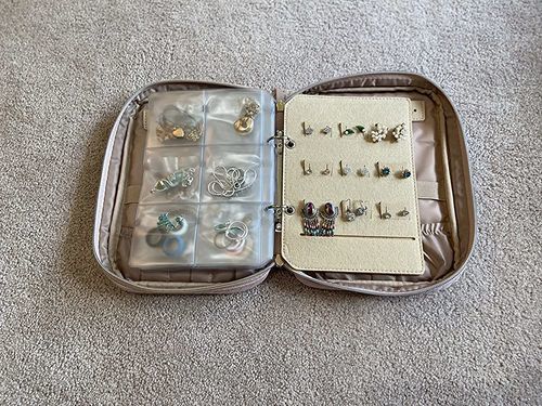 Customer photo review of Dazzling Jewelry Organizer