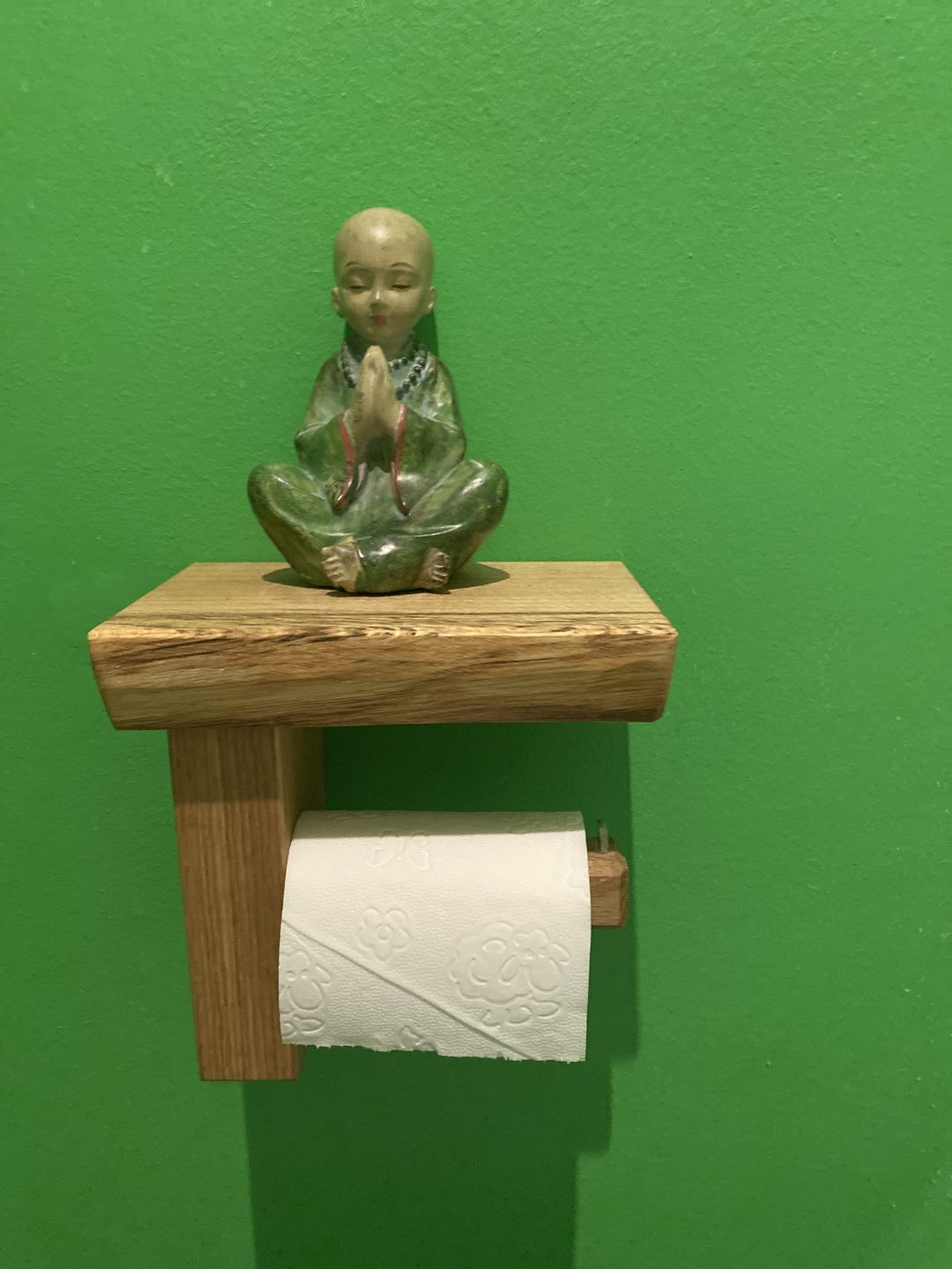 Customer photo review of Toilettenpapierhalter CULTUS aus Holz