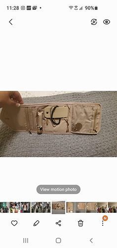 Customer photo review of Peri Folding Jewelry Organizer