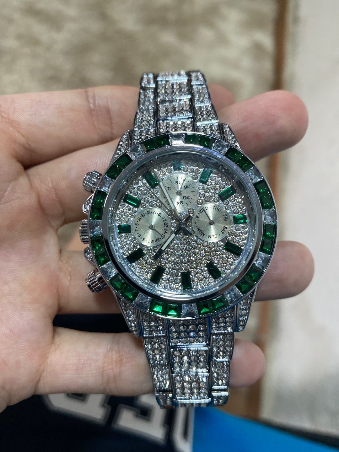 Customer photo review of Diamond & Gemstone Watch
