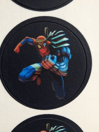 Customer photo review of 15 x 5 cm Pre-cut Standard Cupcake Custom Edible Icing Images