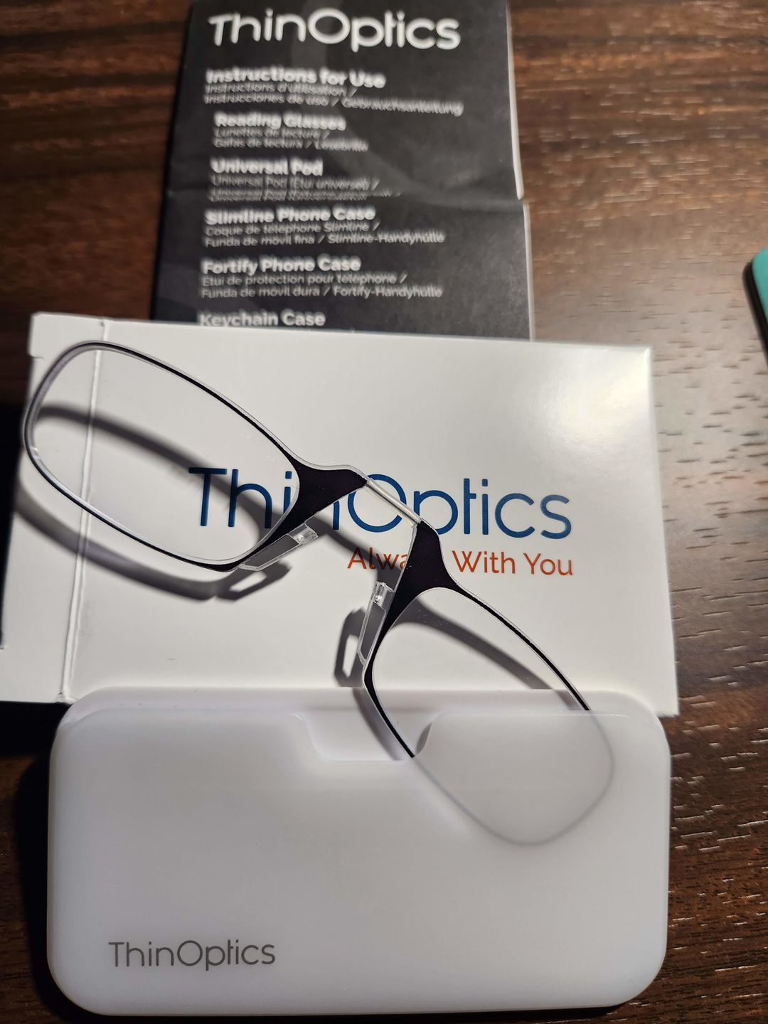 Customer photo review of Readers + White Universal Pod Case