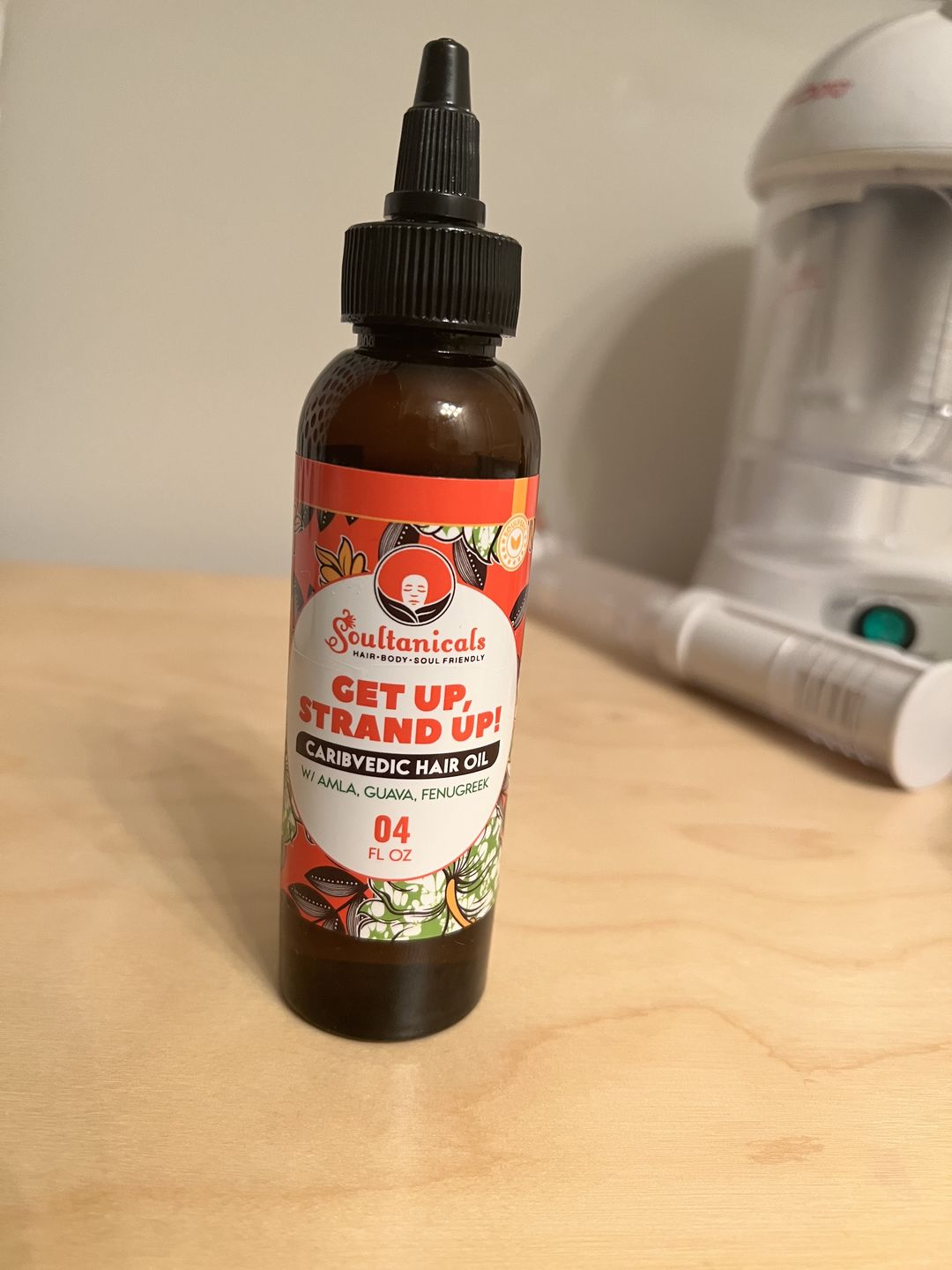 Customer photo review of Get Up, Strand Up! Caribvedic Hair Oil