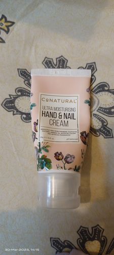 Customer photo review of Ultra Moisturizing Organic Hand & Nail Cream