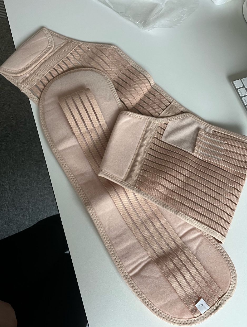 Customer photo review of Ceinture de grossesse