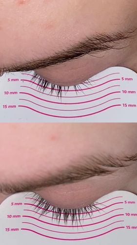 Customer photo review of Toplash eyelash and eyebrow growth serum — 3ml