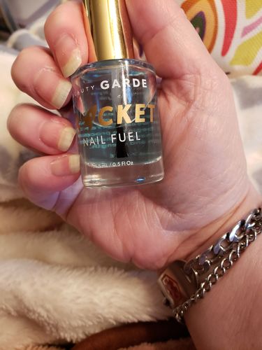 Customer photo review of Rocket Nail Fuel Nail Repair - Clear