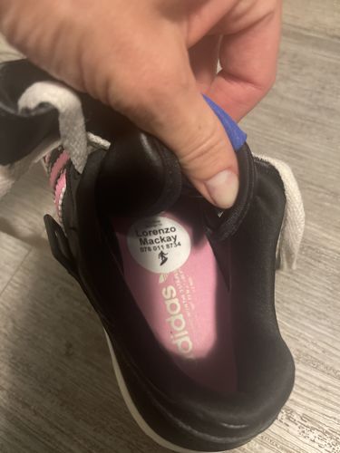 Customer photo review of Shoe Labels