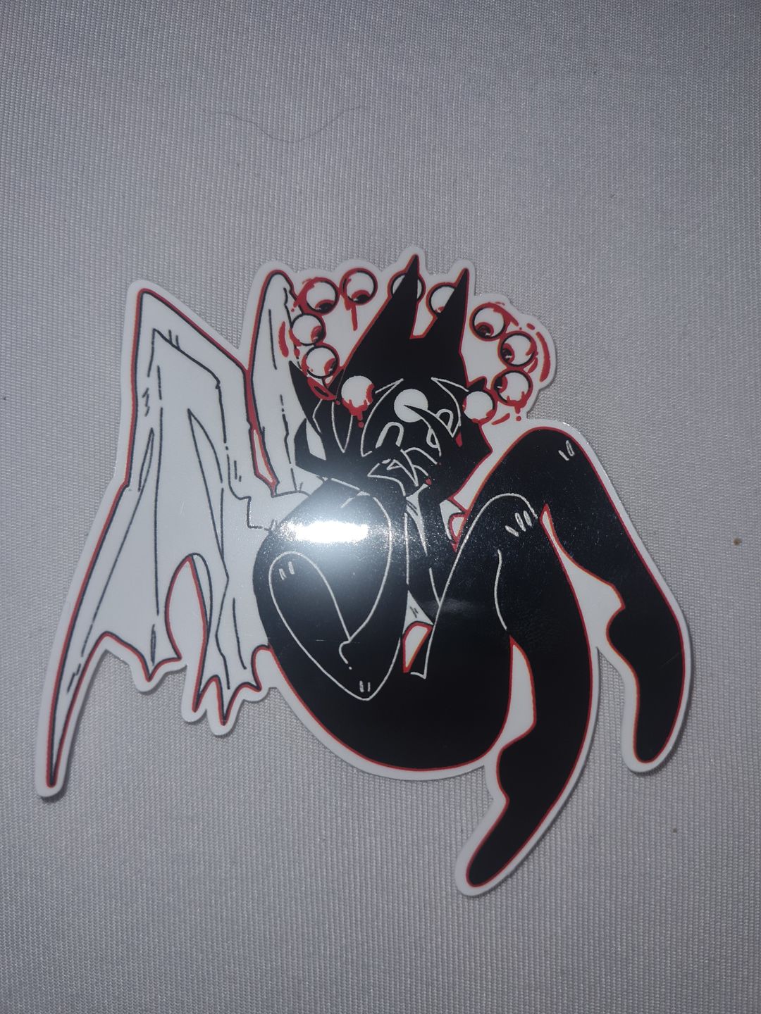 Customer photo review of Gore Angel Stickers