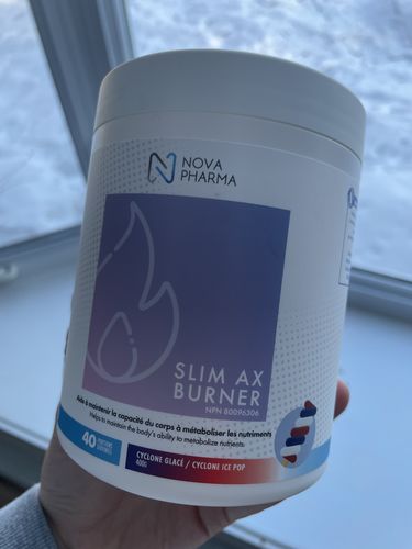 Customer photo review of Nova Pharma - Slim AX Burner 400g