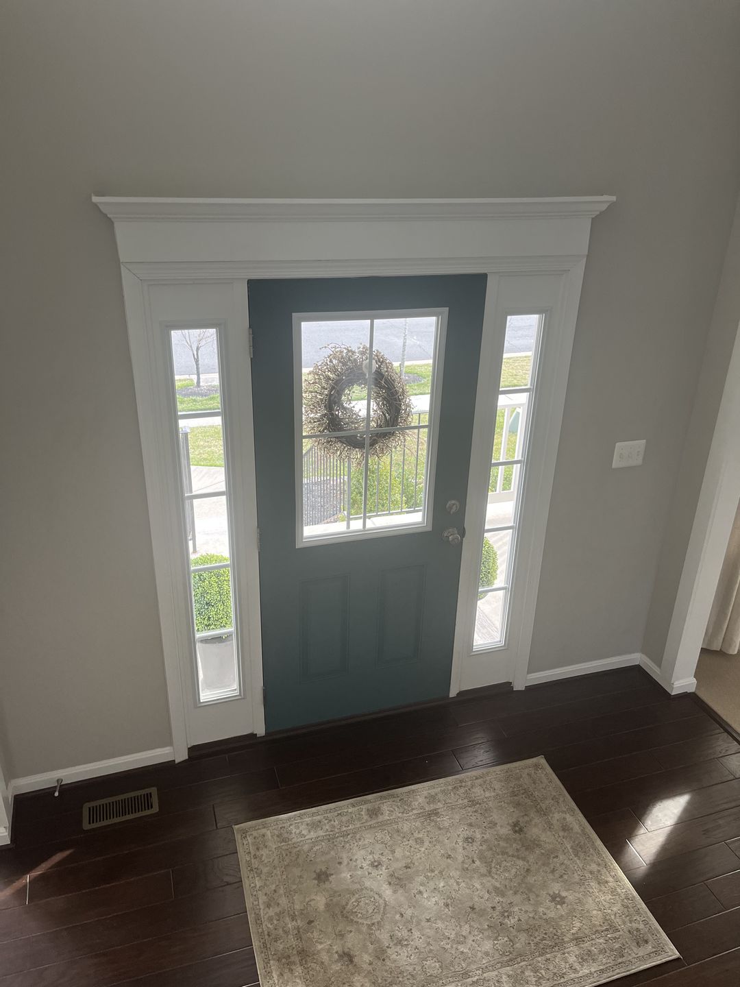 Customer photo review of Grills Between Glass 4 Lite Glass and Frame Kit (Half Lite)