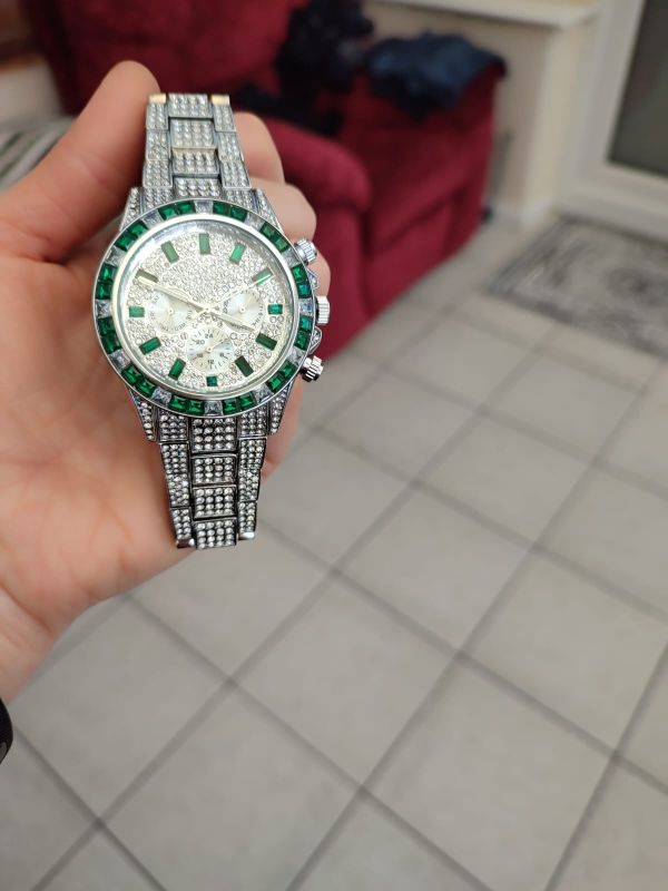 Customer photo review of Diamond & Gemstone Watch