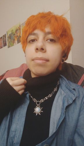 Customer photo review of Opalite Sungazer Chain