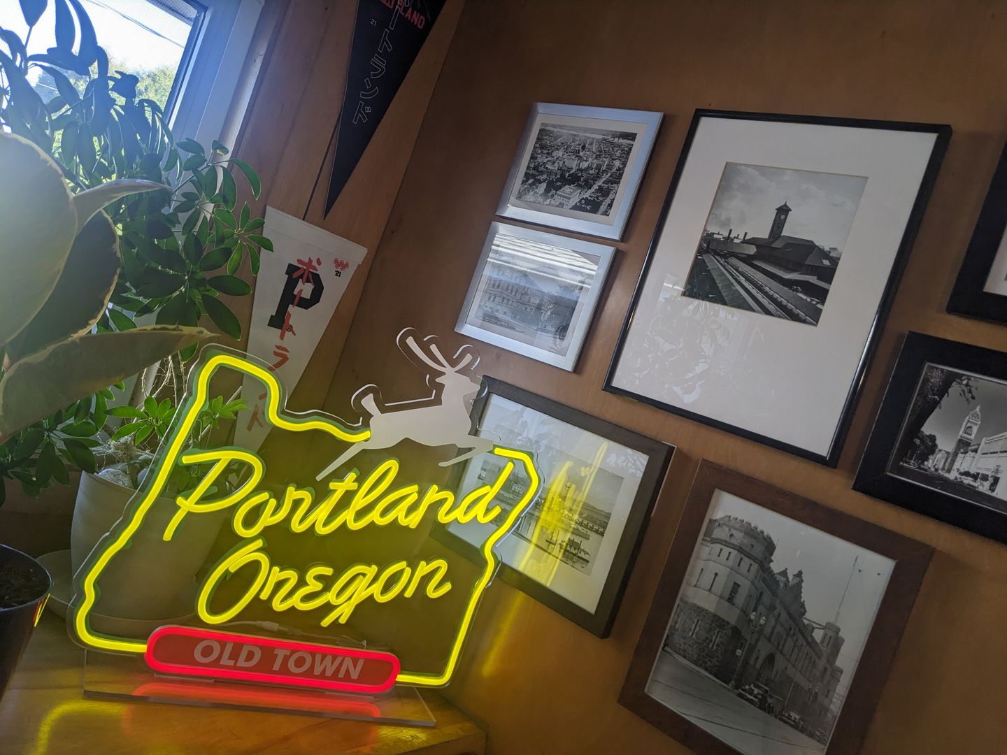 Customer photo review of LED Portland Sign