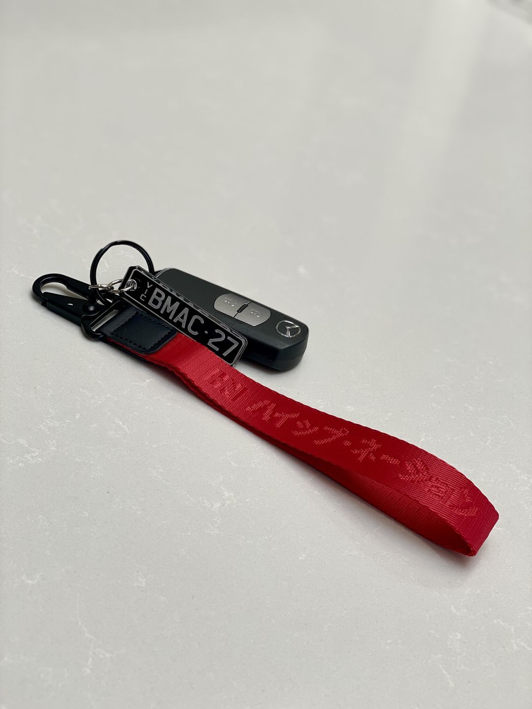 Customer photo review of Custom Design Keychain 🔑