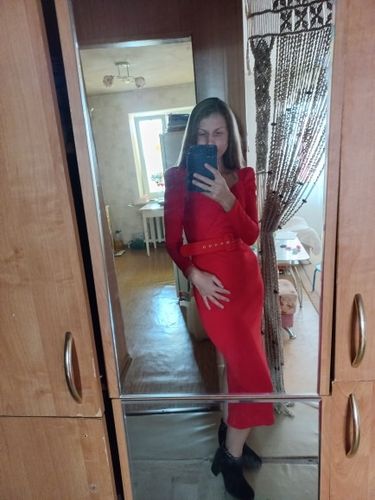 Customer photo review of Evelin Maxi Dress