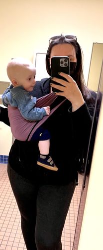 Customer photo review of Mama's Bonding Comforter