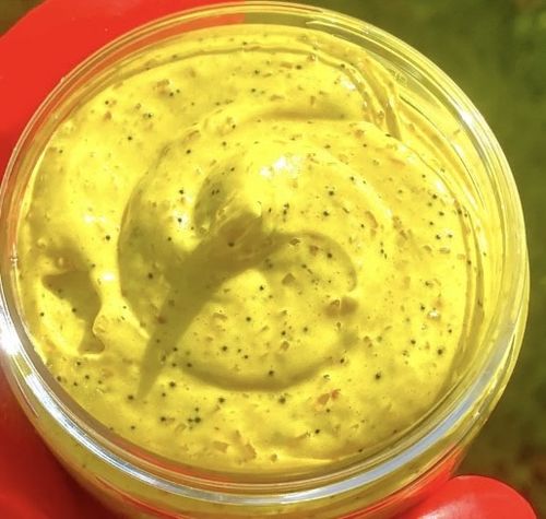 Customer photo review of Brightening Body Scrub