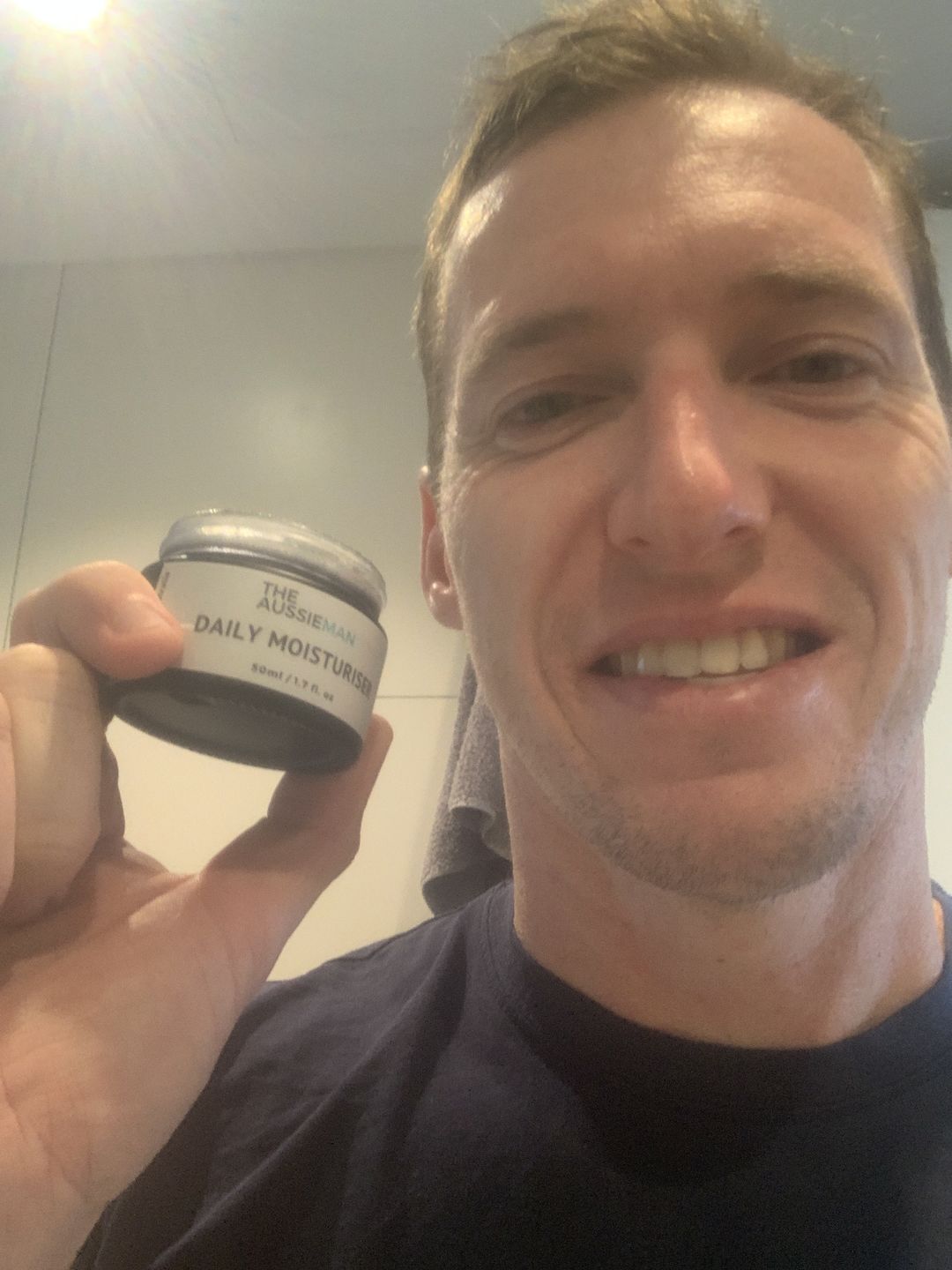 Customer photo review of Daily Moisturiser 50ml