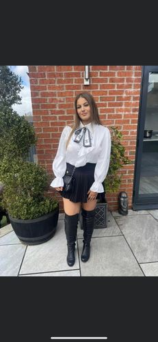 Customer photo review of TILLY Skirt And Shirt Two Piece Set