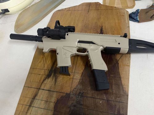 Customer photo review of Glock Carbine Conversion Kit Toy