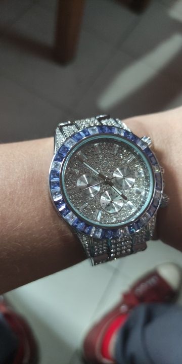 Customer photo review of Diamond & Gemstone Watch