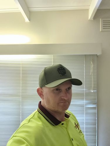 Customer photo review of LVCO "Khaki Green/Black" A-Frame Snapback