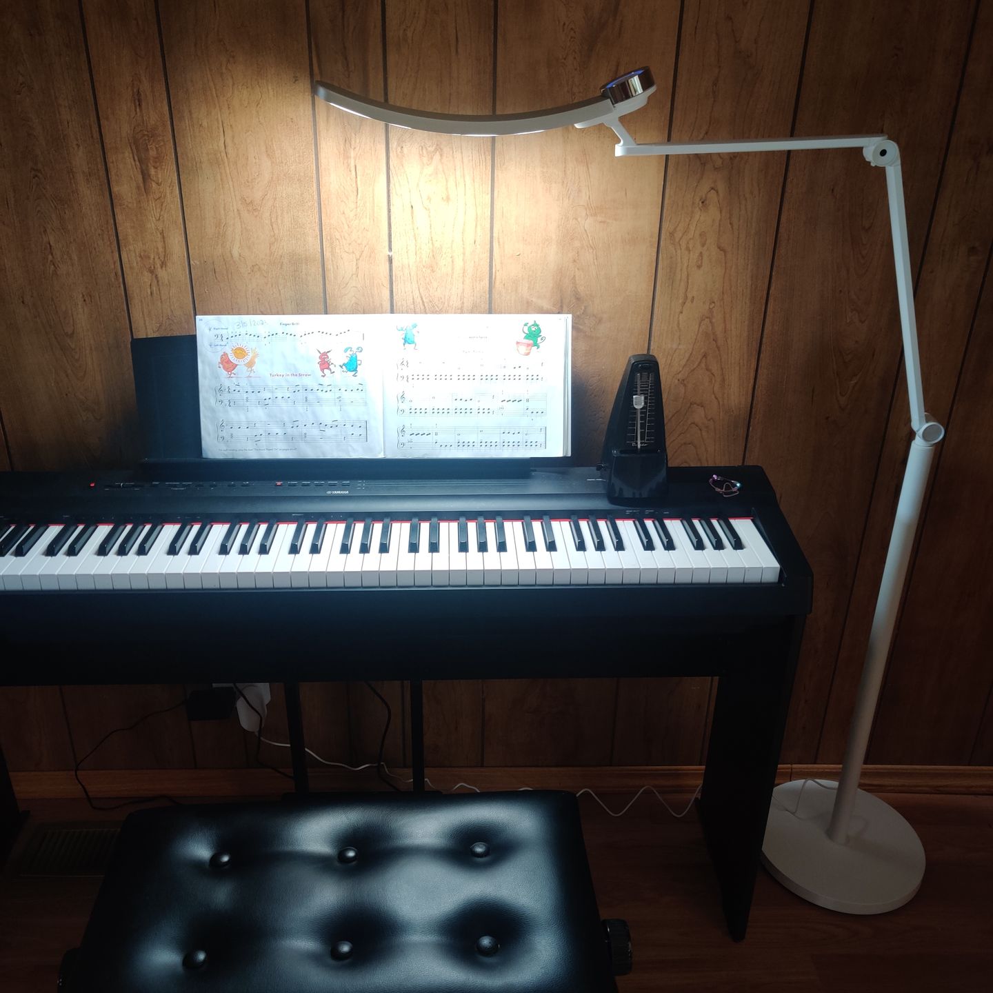 Customer photo review of Happy Nocnoc Led Reading Floor Lamp (US and CA Only)