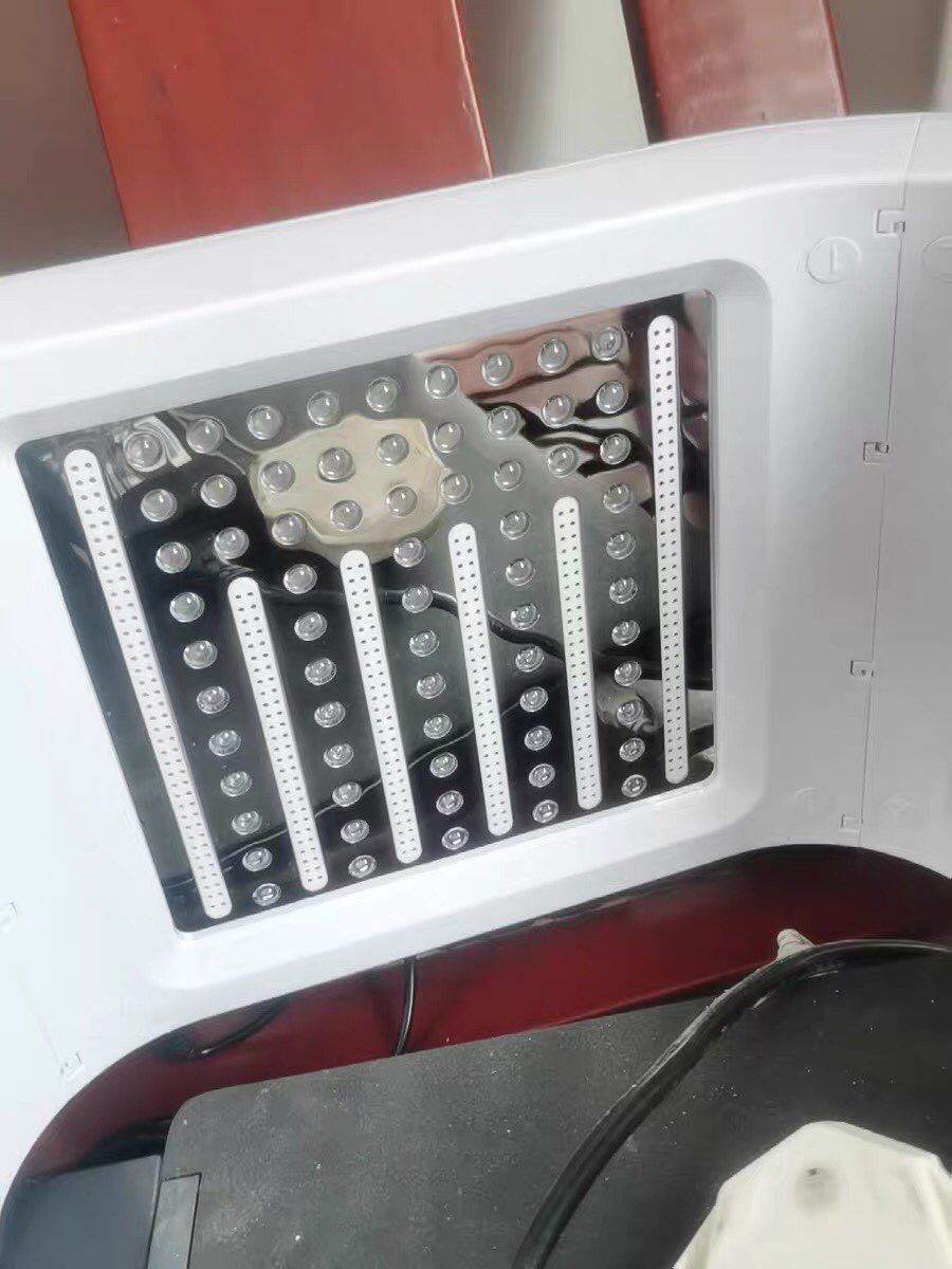 Customer photo review of 4 Colors LED Light Facial Therapy Skin Care Rejuvenation