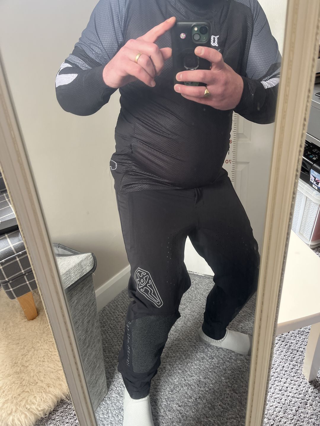 Customer photo review of Coffindodger AC | Park Pant | Eclipse Black