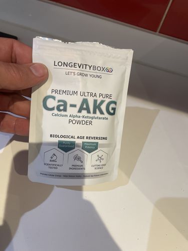 Customer photo review of Pure Calcium Alpha-Ketoglutarate - CA-AKG Supplement
