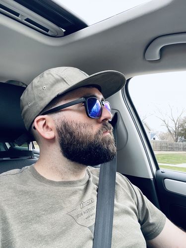 Customer photo review of Big Army Green Camp Hat