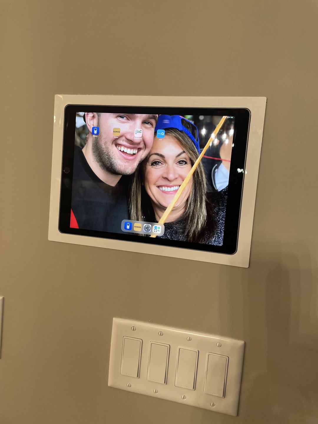Customer photo review of SimpliDock® Replacement Faceplate